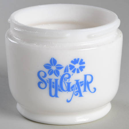 Delft Flower Sugar Bowl No Lid