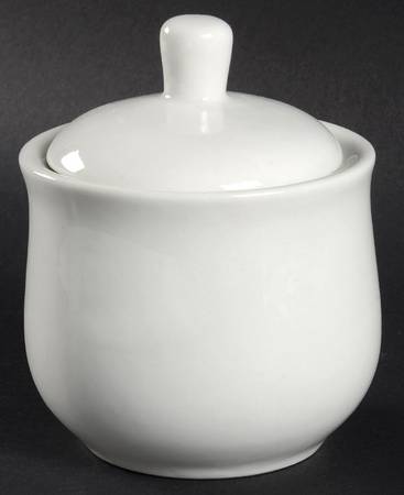 Ivory Buffetware Sugar Bowl & Lid