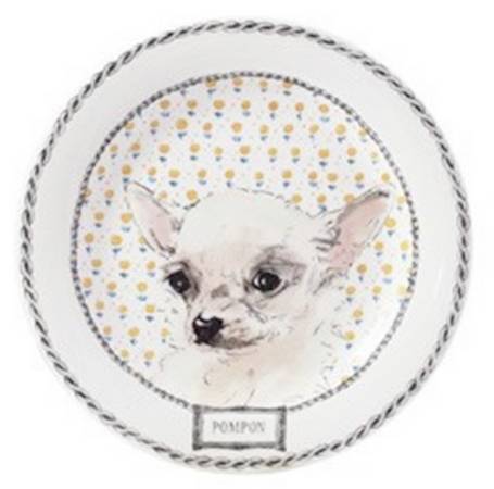 Darling Dog Canape Plate