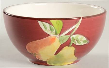Fruitful Pears Soup/Cereal Bowl
