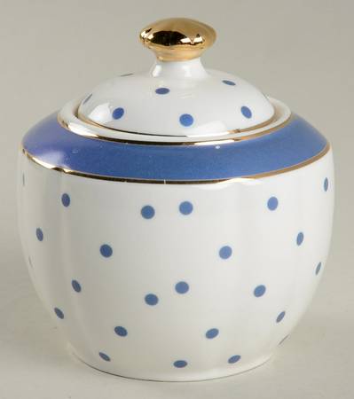 Marin Cobalt Blue Sugar Bowl & Lid