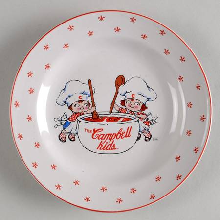 Cambells Kids Bread & Butter Plate