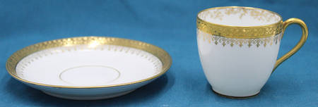GUE770 Flat Demitasse Cup & Saucer Set