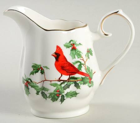 Red Cardinal Creamer