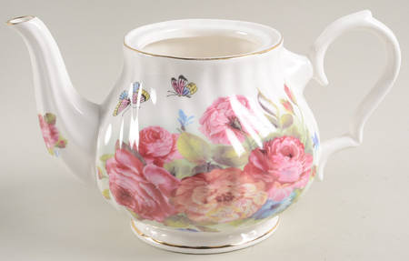 Sandra's Rose Teapot No Lid