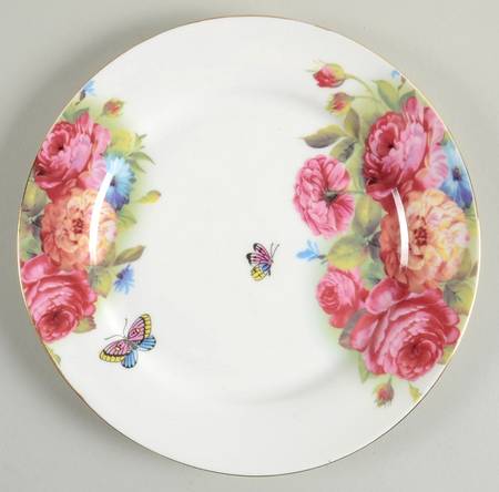 Sandra's Rose Salad Plate