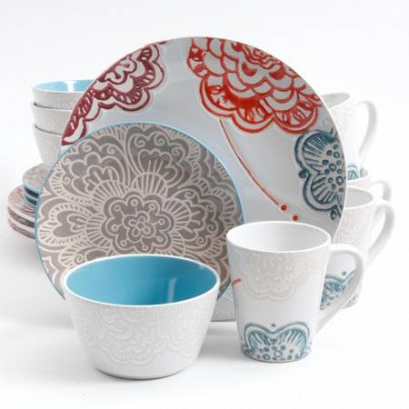 Aria Floral Salad Plate