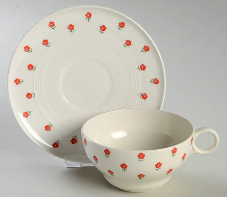 Dalyrimple (Cavitt Shaw) Flat Cup & Saucer Set