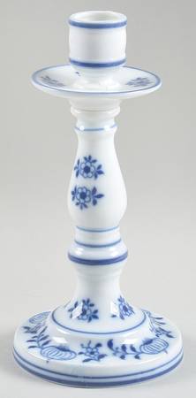 Blue Onion 7" Candlestick