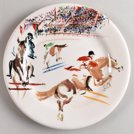 Cavaliers Salad/Dessert Plate