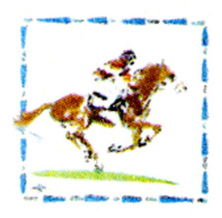 Cavaliers Square Acrylic Coaster