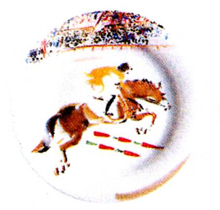 Cavaliers Canape Plate