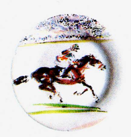 Cavaliers Canape Plate