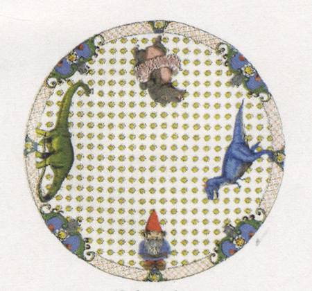 Lucien Cake Plate