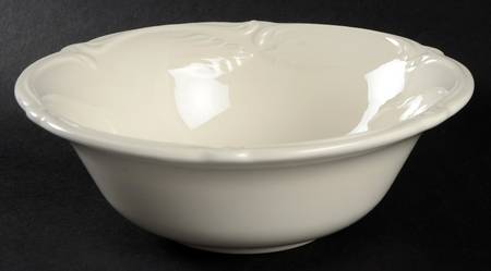 Rocaille Blanc (White) Deep Soup/Cereal Bowl