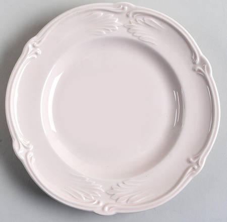 Rocaille Pastel Canape Plate