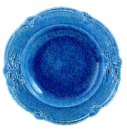 Rocaille Pastel Large Rim Soup Bowl