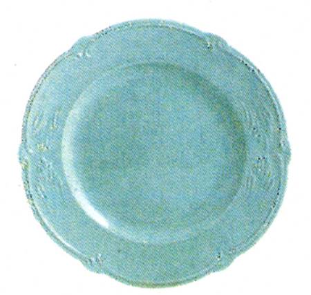 Rocaille Pastel Dinner Plate