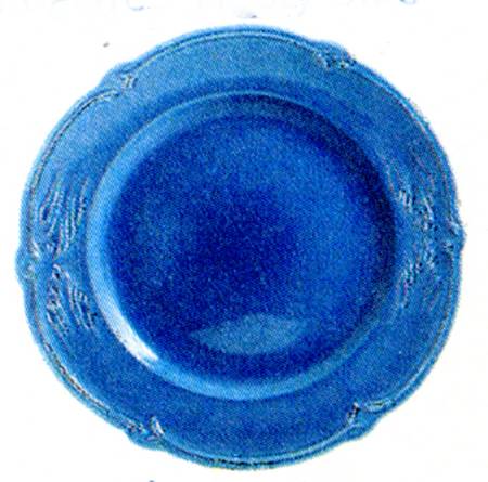 Rocaille Pastel Dinner Plate