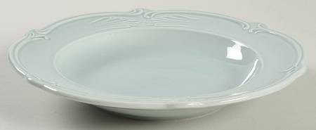 Rocaille Pastel Large Rim Soup Bowl