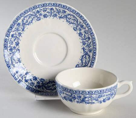 Rouen 37 Flat Cup & Saucer Set