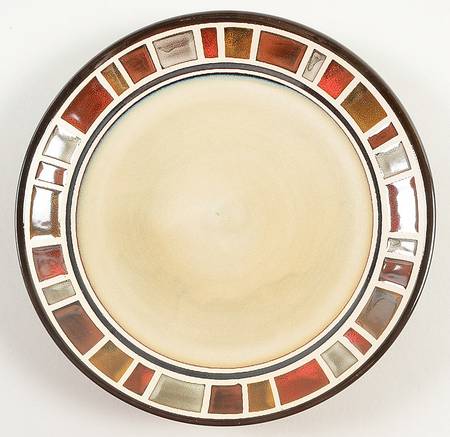Red Cimarron Salad Plate