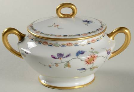 Old Chinese Sugar Bowl & Lid