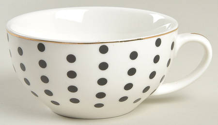 Josephine Black Cup for Individual Teapot & Lid with Cup