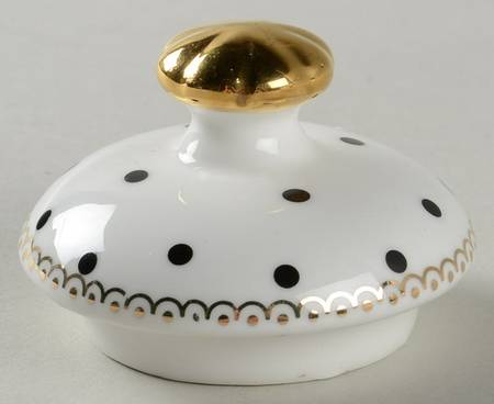 Josephine Black Lid for Sugar Bowl