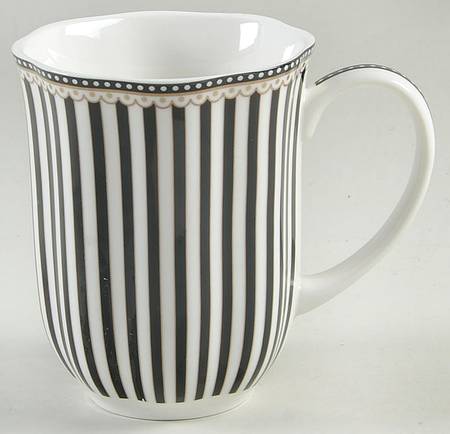 Josephine Black Mug by Grace's Teaware