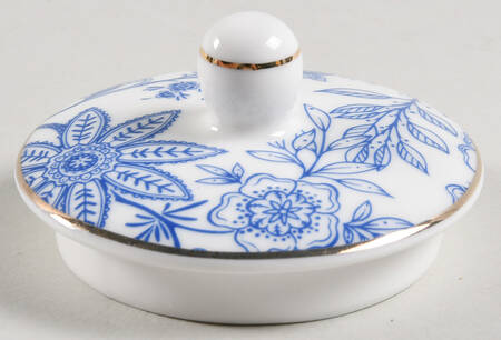 Blue Vine Lid for Sugar Bowl