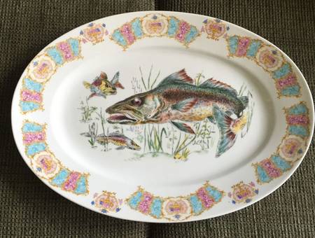 GIN358 12" Oval Serving Platter