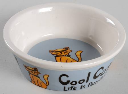 Life Is Purrfect Cat Bowl