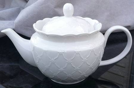 Chevron Teapot & Lid