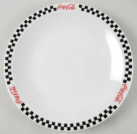 Coca Cola Dinner Plate