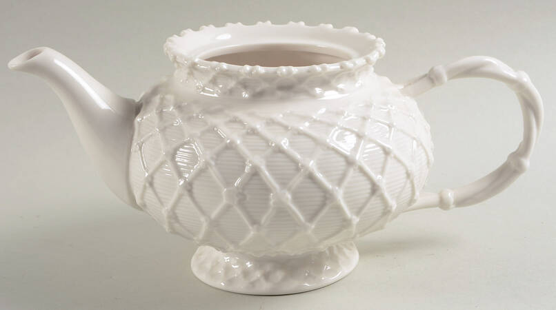 Victorian Bird Teapot No Lid