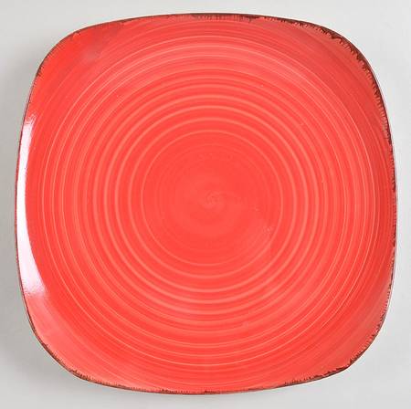 Color Vibes Square Dinner Plate