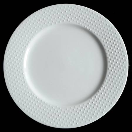 Dotted Swiss Salad/Dessert Plate