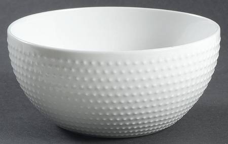 Dotted Swiss Soup/Cereal Bowl