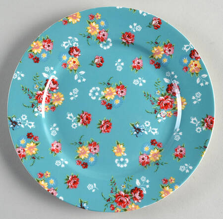 Shabby Rose Turquoise by Grace's Teaware