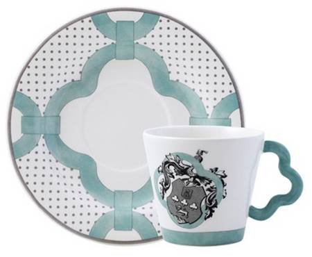 Allure Flat Cup & Saucer Set