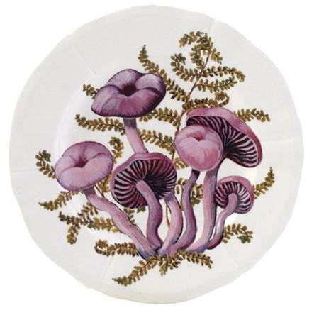 Chanterelle Canape Plate