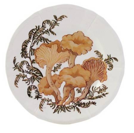 Chanterelle Canape Plate