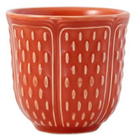 Pont Aux Choux Terra Cotta Espresso Cup/No Handle