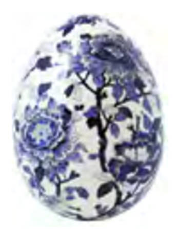 Pivoines Bleues Egg