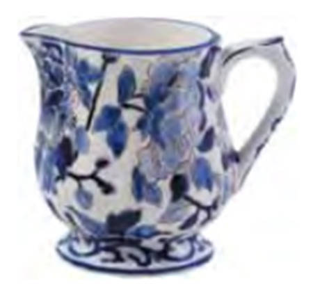 Pivoines Bleues Creamer