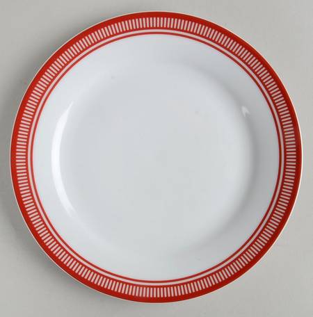 Bistro Red Salad Plate