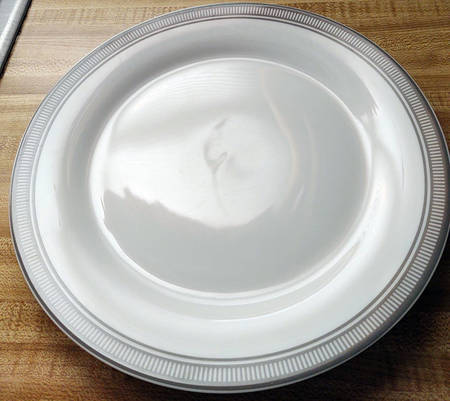 Bistro Grey Dinner Plate