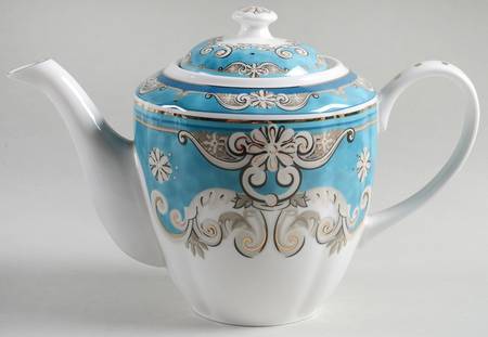 Venetian Turquoise Teapot & Lid