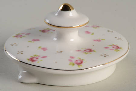 Pink Rose Lid for Teapot